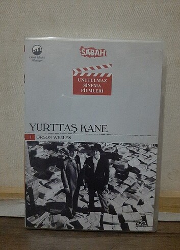 Yurttaş Kane DVD Citizen Kane DVD