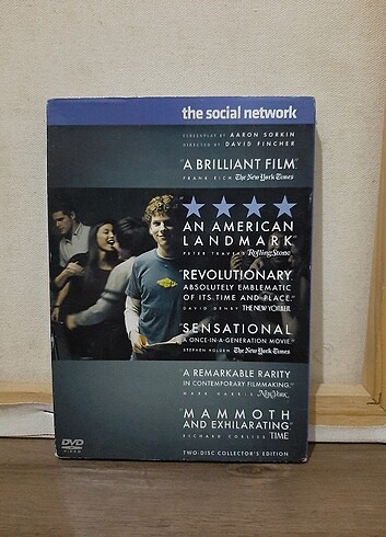 The Social Network DVD Sosyal Ağ DVD