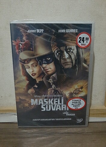Maskeli Süvari DVD