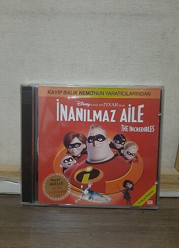 İnanılmaz Aile VCD dvd cd The İncredibles VCD