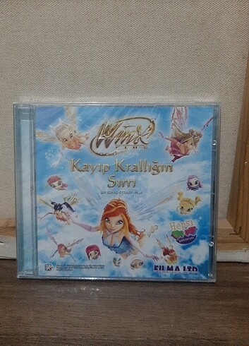 Winx Club Kayıp Krallığın Sırrı CD dvd vcd 
