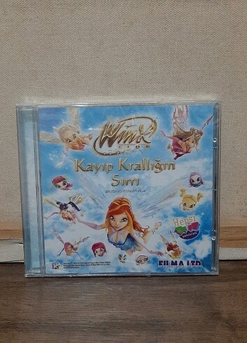 Winx Club Kayıp Krallığın Sırrı CD vcd dvd cd