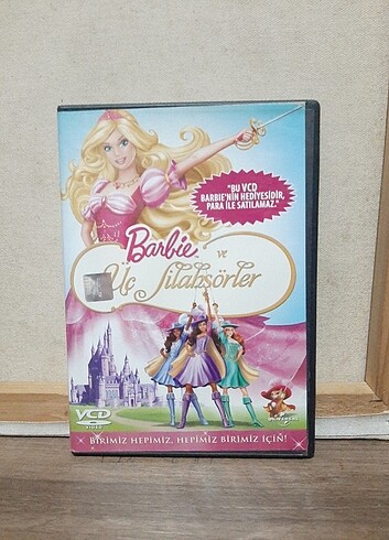 Barbie Ve Üç Silahşörler VCD Film dvd cd