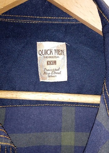 Düğmeli Lacivert Erkek  Gömlek - Görsel 2