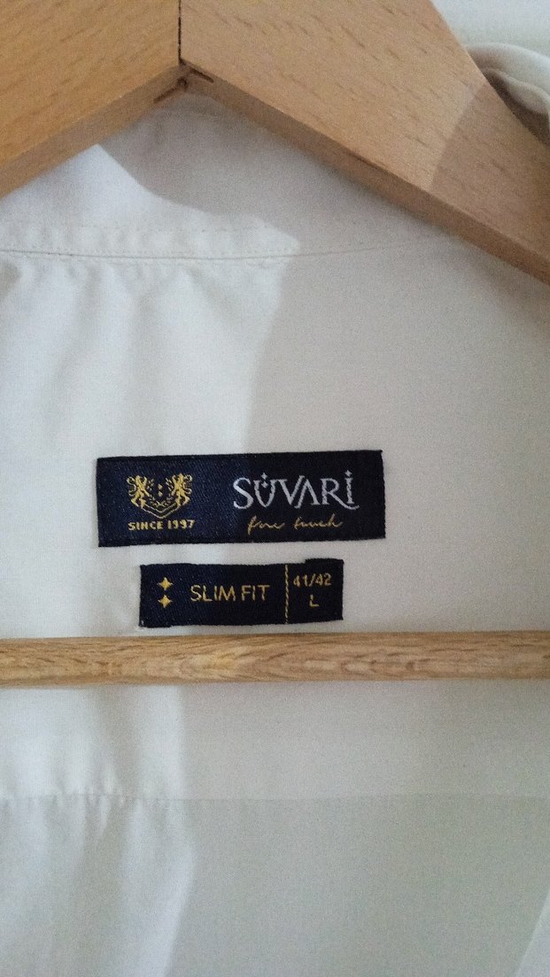 Beyaz  Erkek Gömlek - Görsel 2