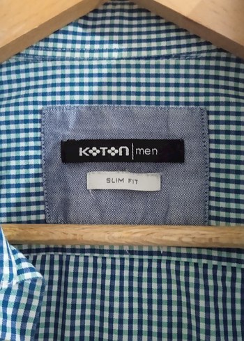 Düğmeli Uzun Kollu Mavi Denim Erkek Gömlek - Görsel 2