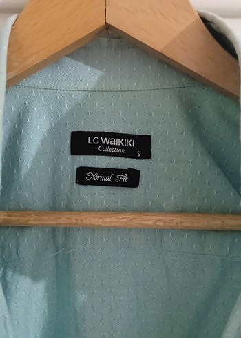 Mavi Keten Erkek Gömlek, Uzun Kollu, Normal Boy - Görsel 2