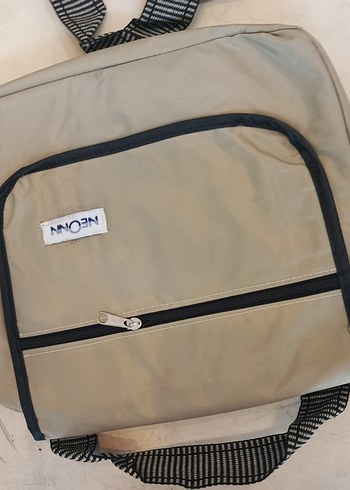 Bej Bebek Çantası Siyah Detaylı 2 adet - Görsel 3