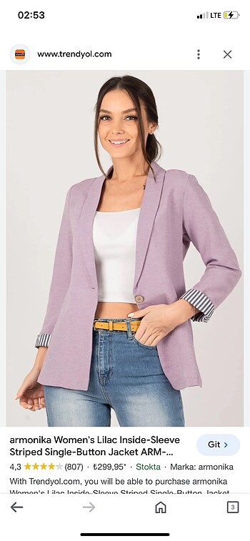 Blazer ceket