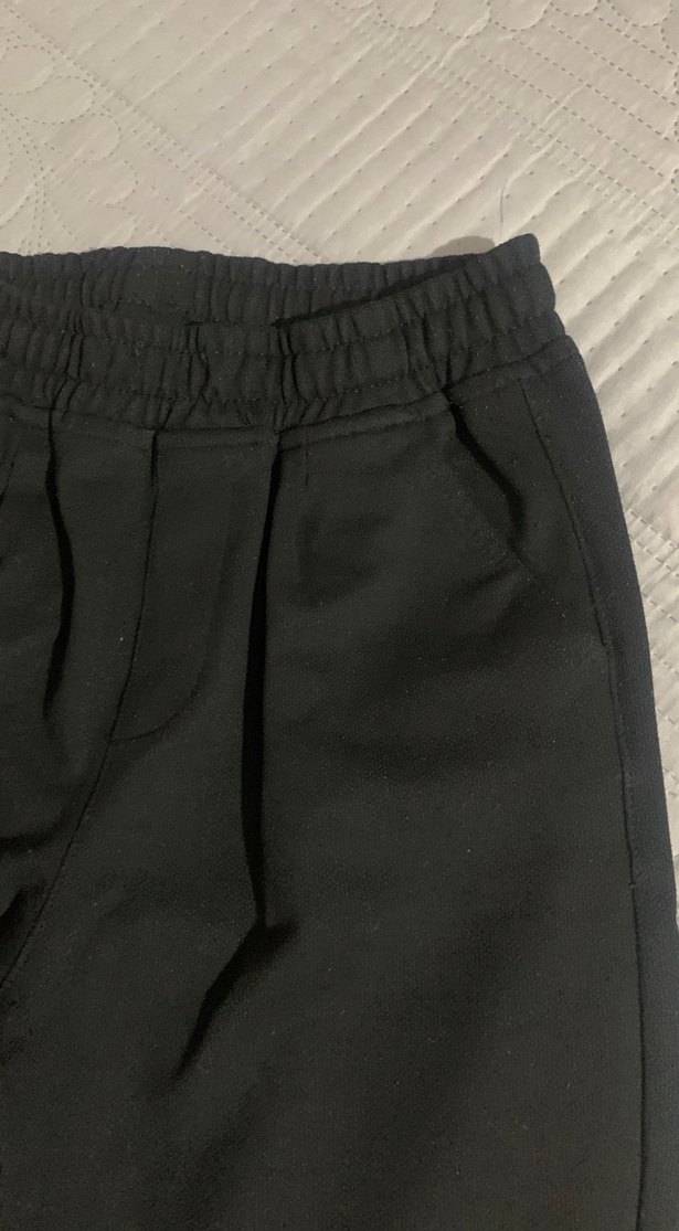 Siyah erkek çoçuk Regular Fit Kumaş Pantolon - Görsel 4