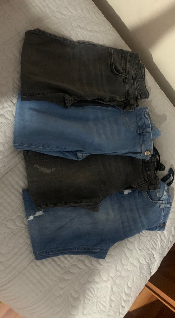 Gri Bel Kemerli erkek çoçuk Kot Pantolon - Görsel 5