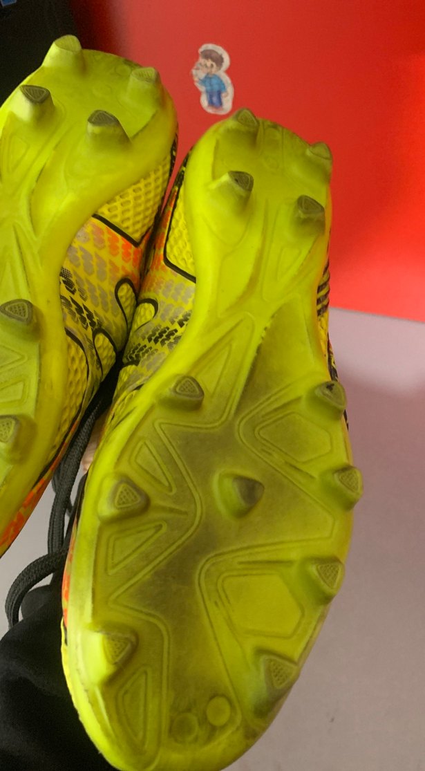 Sarı Erkek Çocuk Sneakers Velcro Bağcıklı - Görsel 3