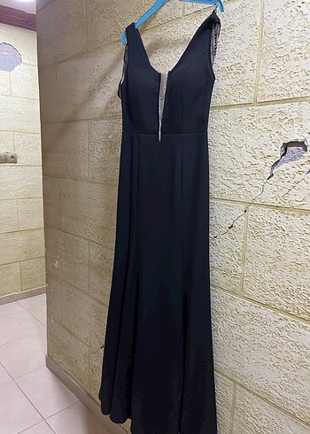 Siyah detaylı abiye