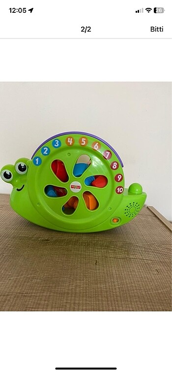 Fisher price salyangoz