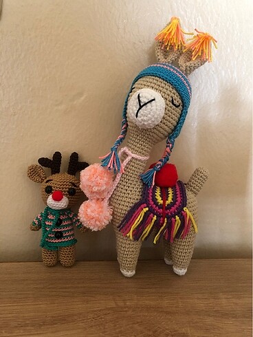 Amigurumi havalı Alpaka
