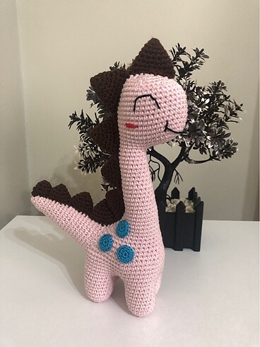 Amigurumi sevimli dinozor ????