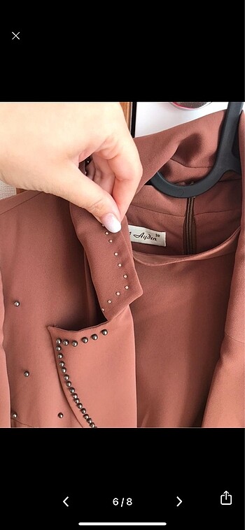 Tesettür İki tasarım ceket - Görsel 6