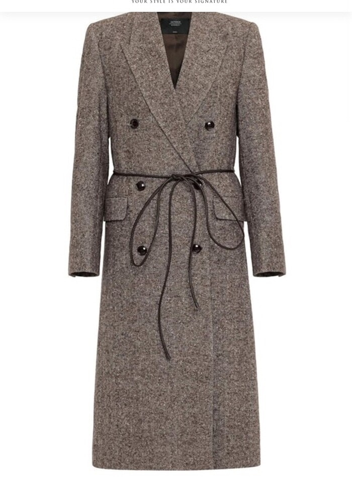 Antioch kahve kruvaze kaban - Görsel 2