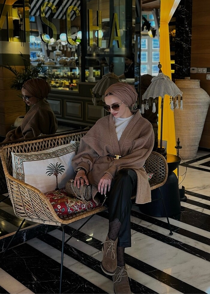 Teddy mevsimlik ceket kaban - Görsel 4