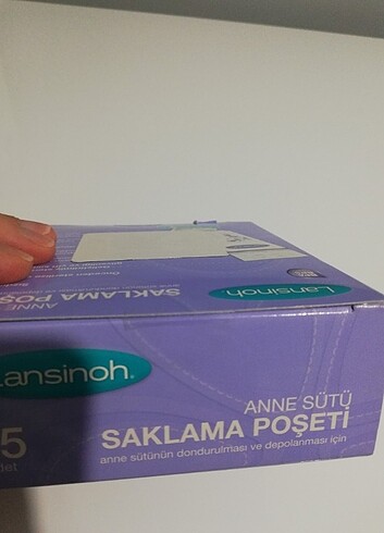  Beden Lansinoh Süt Saklama Poşeti