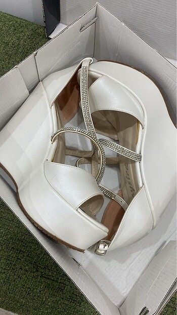 Aysira gelin ayakkabısı - Görsel 2