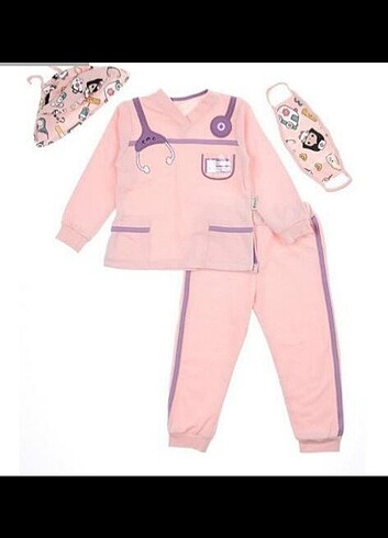 KIZ BEBEK DOKTOR KIYAFETİ