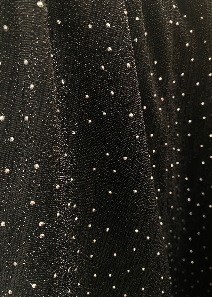 Taşlı siyah alt üst ikili takım - Görsel 3