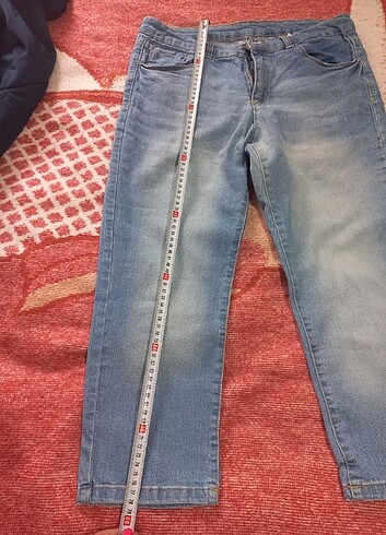 40 Beden mavi Renk Kapri kot pantolon