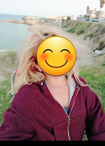 m Beden Kapşonlu crop ceket