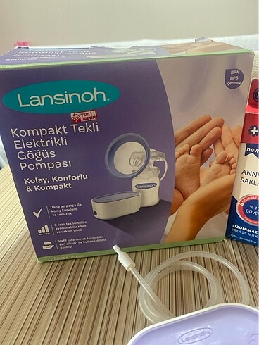 Lansinoh Kompakt Tekli Elektrikli Göğüs Pompası - Görsel 2