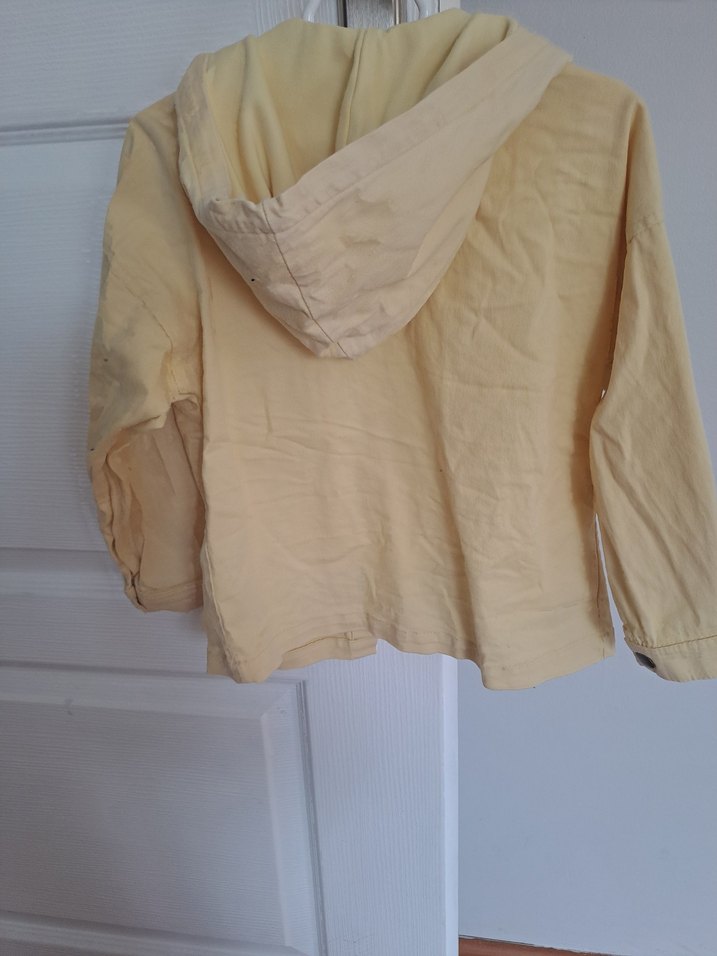 Sarı Düğmeli Kız ve Erkek Çocuk Ceket - Görsel 5