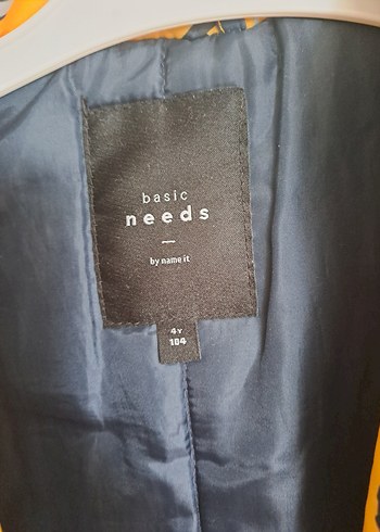 Sarı Baskılı Erkek Çocuk Mont - Görsel 4