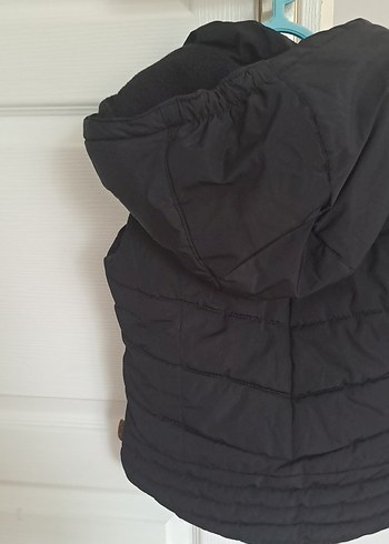 Siyah Fermuarlı kiz cocuk Yelek - Görsel 4