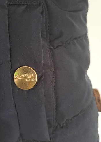 Siyah Fermuarlı kiz cocuk Yelek - Görsel 3