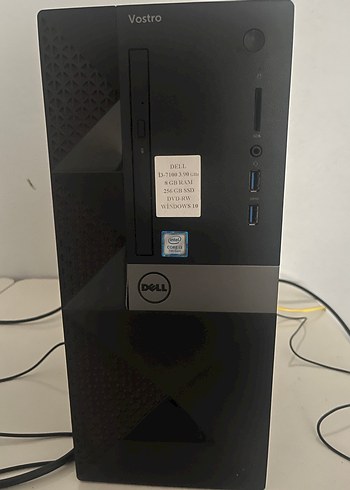 Dell Vostro i3 7.Nesil Kasa