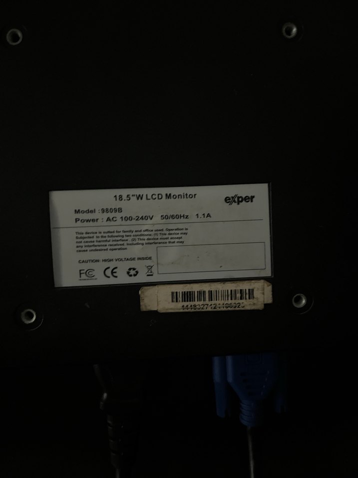 Exper Siyah Monitör - Görsel 2
