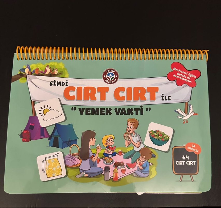Şimdi Cırt Cırt ile Yemek Vakti Kitabı - Görsel 2