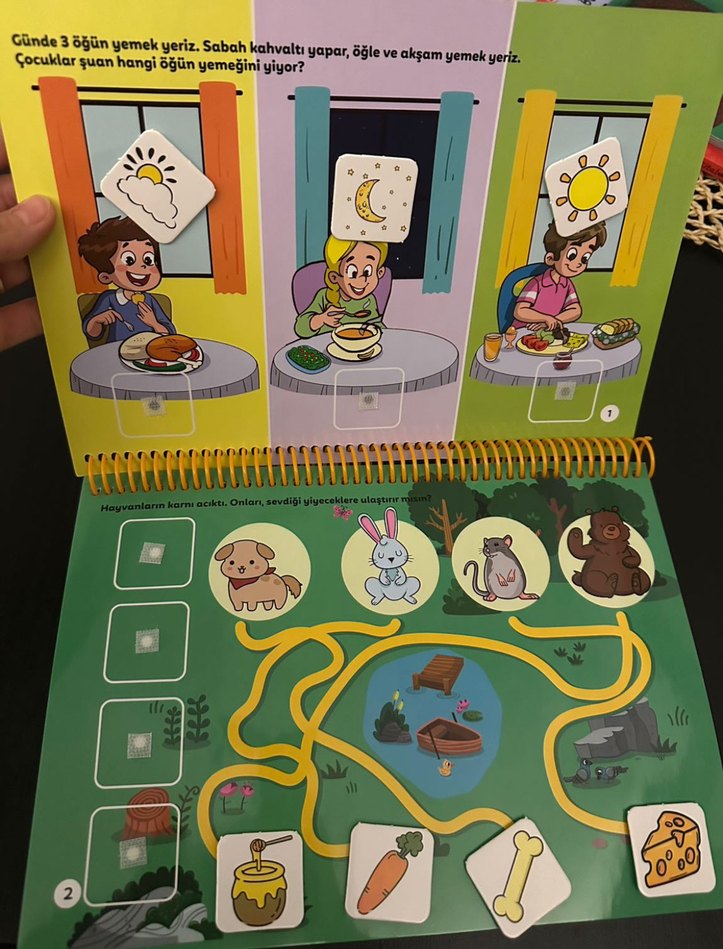 Şimdi Cırt Cırt ile Yemek Vakti Kitabı - Görsel 3