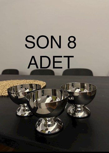Parlak Altın Renkli Ayaklı Kase