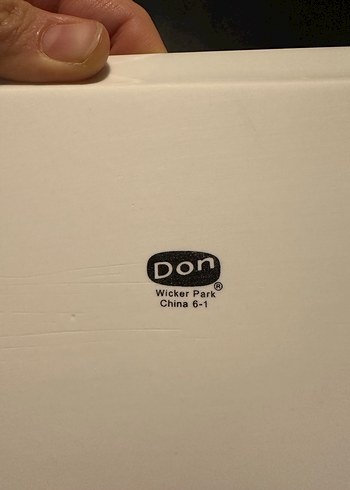 Beyaz Dikdörtgen Servis Tabağı (6 lı set) - Görsel 5