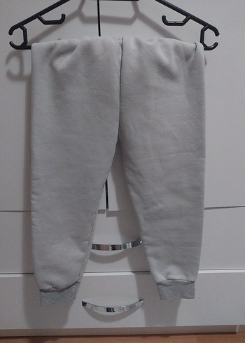 Erkek Beyaz Baskılı Eşofman Altı - Görsel 3