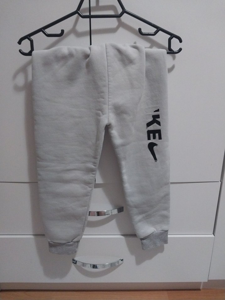 Erkek Beyaz Baskılı Eşofman Altı - Görsel 2