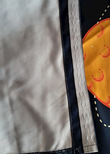 Uzay Temalı Baskılı Fon perde - Görsel 7