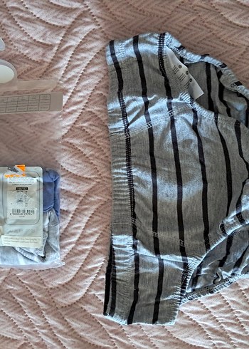 Çizgili Üçlü Külot-Atlet Takımı - Görsel 6