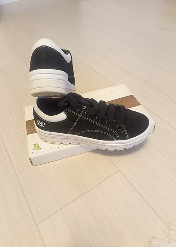 Skechers Siyah Platform Kadın Spor Ayakkabı - Görsel 2