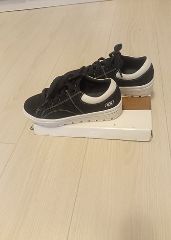 Skechers Siyah Platform Kadın Spor Ayakkabı - Görsel 5