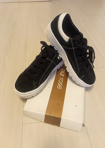 Skechers Siyah Platform Kadın Spor Ayakkabı - Görsel 4