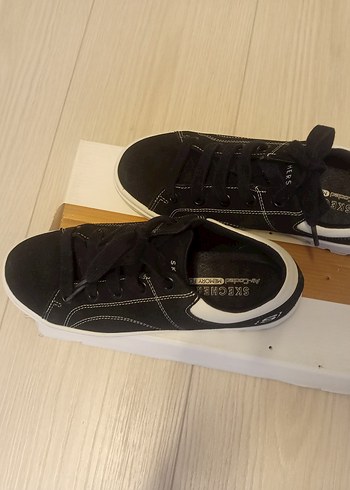 Skechers Siyah Platform Kadın Spor Ayakkabı - Görsel 6