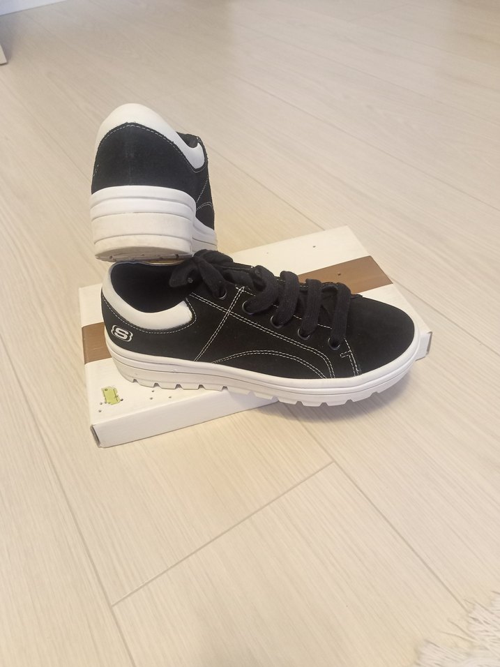 Skechers Siyah Platform Kadın Spor Ayakkabı - Görsel 2