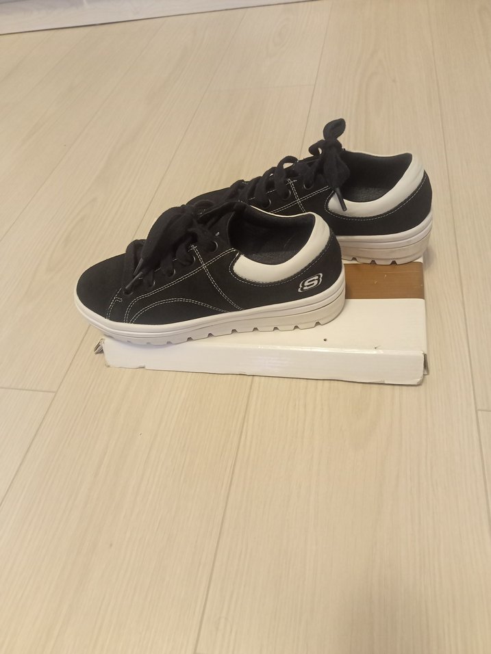 Skechers Siyah Platform Kadın Spor Ayakkabı - Görsel 5